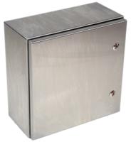 749-1841 RS PRO 304 Stainless Steel Wall Box, IP66, 400 mm x 400 mm x 200mm