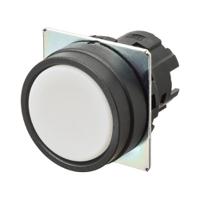 a22nz-bnm-nwa Omron A22N Series White Momentary Push Button Head, 22mm Cutout
