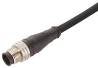1200270588 Brad from Molex Male 5 way M8 to 5 way Free End Sensor Actuator Cable, 500 mm