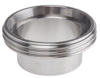 918-6257 RS PRO Stainless Steel Pipe Fitting, Straight Circular Fitting 50mm