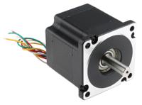 180-5294 RS PRO Hybrid Stepper Motor, 2.3 V, 1.8°, 85.85 x 85.85mm Frame, 12.7mm Shaft