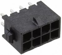 3-794630-8 TE Connectivity Micro MATE-N-LOK Series Straight Through Hole PCB Header, 8 Contact(s), 3 mm Pitch, 2 Row, Shrouded