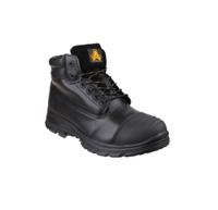 fs301-06 Amblers FS301 Black Steel Toe Capped Men's Safety Boot, UK 6, EU 40