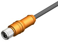 212-1696 RS PRO Female 4 way M8 to Unterminated Free End Sensor Actuator Cable, 2 m