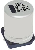 eehzs1j101v Panasonic 100μF Through Hole Polymer Capacitor, 63V dc