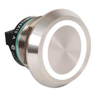 800k-22fmw24x10 Allen Bradley 800K Series Illuminated Push Button, Panel Mount, 22mm Cutout, SPST, IP68, IP69K