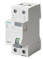 5sv3312-6kk12 Siemens 5SV3 RCCB, 25A, 2 Pole, 30mA, Type A