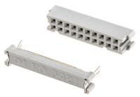 3421-6000 3M 20-Way IDC Connector Socket for Cable Mount, 2-Row