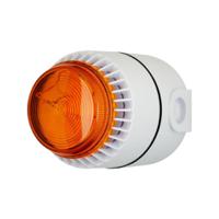540503full-0414x Eaton Amber Sounder Beacon, 18 → 24 V dc, IP54, IP65, Wall Mount, 101dB at 1 Metre