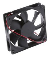 541-5104 RS PRO Axial Fan, 12 V dc, DC Operation, 141m³/h, 4W, 330mA Max, 120 x 120 x 25mm