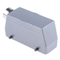 1911300071200300 EPIC H-BE Heavy Duty Power Connector Hood, 24 Contacts, M25 Thread, Side Entry