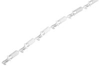 170340-3 TE Connectivity FASTON .250 Uninsulated Male Spade Connector, Tab, 6 x 0.8mm Tab Size, 0.5mm² to 2.27mm²