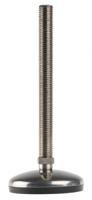 a105034 Nu-Tech Engineering M20 Stainless Steel Adjustable Foot, 1000kg Static Load Capacity 3.5° Tilt Angle