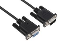 mxt1002mbk StarTech.com Male 9 Pin D-sub to Female 9 Pin D-sub Serial Cable, 2m PVC