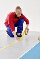 04964-00033-00 Tesa  White Double Sided Cloth Tape, 0.390mm Thick, 7,6 N/cm, Cloth Backing, 38mm x 50m