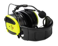 7100257811 3M WS ALERT X Wireless Speak & Listen Electronic Ear Defenders with Headband, Black/Yellow, Noise Cancelling Microphone