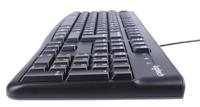 920-002539 Logitech MK120 Wired Keyboard and Mouse Set, AZERTY (France), Black