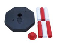 284-5354 RS PRO Red/White ABS Chain Barrier