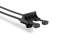156-00407 HellermannTyton Cable Tie, 390mm x 7.6 mm, Grey Polyamide 4.6, Pk-100
