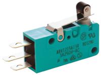 abv1215513r Panasonic Short Roller Lever Micro Switch, Tab Terminal, 3 A @ 250 V ac, SP-CO, IP50