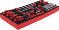 833-5947 RS PRO Pozidriv; Slotted Bit Holder & Standard Screwdriver Set, 39-Piece