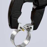 85-51-250-c Knipex Hose Clamp Pliers, 250 mm Overall, Angled, Straight Tip
