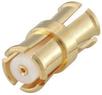 19k101-k00l5 Rosenberger Straight 50Ω RF Adapter Bullet Socket to Bullet Socket 40GHz