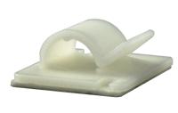 213-8535 RS PRO Natural Nylon Cable clip, 7mm Max. Bundle