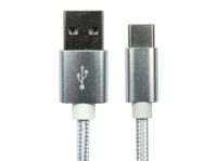 266-2606 RS PRO USB 2.0, Male USB A to Male USB C, 480Mbps, 1m, 15W