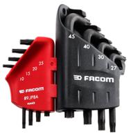 89jp8a Facom 8-Piece Torx Key Set, L Shape, Short Arm