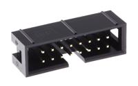 61201621621 Wurth Elektronik WR-BHD Series Straight Through Hole PCB Header, 16 Contact(s), 2.54 mm Pitch, 2 Row, Shrouded