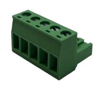 hrfe-05005v Conex-It, 5.08mm Pitch, HRFE, 5 Way, Right Angle, Pluggable Terminal Block, Plug, Cable Mount, Screw Termination,
