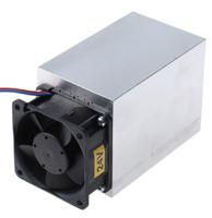 la-6-100-24-v Fischer Elektronik Heatsink, Universal Rectangular Alu with fan, 0.2K/W, 100 x 62 x 74mm
