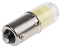 212-339 RS PRO Yellow LED Indicator Lamp, 24V dc, BA9s Base, 11mm Diameter, 65mcd