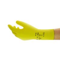 87650080bp Ansell 87-650 Yellow Latex Glove, Size 8, Latex Coating