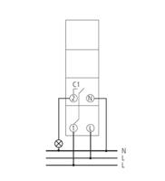 020300031 Grasslin Analogue DIN Rail Time Switch 230 → 240 V ac, 1-Channel