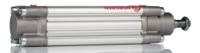 pra802040m100 Norgren Pneumatic Piston Rod Cylinder - 40 mm Bore, 100 mm PRA 802 Series, Double Acting Acting