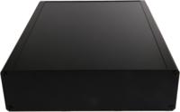 188-1269 RS PRO Black Extruded Aluminium Heat Sink Case, IP40, Black Lid, 400 x 300 x 86mm