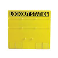 050992 Brady 36 Padlock Lockout Station Board, 596.90 x 546.10 x 4.76mm