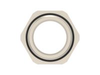 1sng613010r0000 Entrelec 1SNG Series Brass Brass, CR, NBR Cable Gland, M25 Thread, 13mm min., 18mm max., IP66, IP68