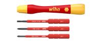 43167 Wiha Phillips, Pozidriv, Slotted Screwdriver Set, 3-Piece