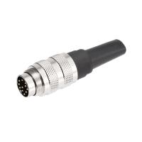 132-099 RS PRO Industrial Circular Connector, 12 Contacts, Cable, M16 Connector, Plug, Male, IP67