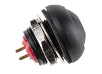 820-7596 RS PRO Miniature Push Button Switch, Momentary, PCB, 13.6mm Cutout, SPST, 30V dc, IP67
