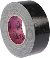 at202 Advance Tapes AT202 Black Gloss Gaffa Tape, 50mm x 50m, 0.22mm Thick