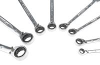 1rmsh8 Bahco 1RM Series 8-Piece Spanner Set, 8 → 19 mm, Alloy Steel