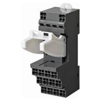 pyf-14-pu Omron MY4 14 Pin 250V ac DIN Rail Relay Socket, for use with MY Series General Purpose Relay