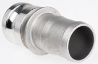 307-291 RS PRO Hose Connector, Straight Cam & Groove Coupling 2in 2in ID, 17 bar