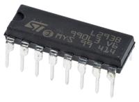 l293b STMicroelectronics L293B, Brushed DC Motor Motor Driver IC, 36 V 1 A 16-Pin, PDIP