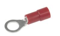 613-9261 RS PRO Insulated Ring Terminal, M5 Stud Size, 0.5mm² to 1.5mm² Wire Size, Red