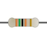 cfr-25jt-52-1k5 Yageo 1.5kΩ Carbon Film Fixed Resistor 1/4W 5% CFR-25JT-52-1K5